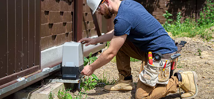 Electric Driveway Gate Installation North Valley Stream