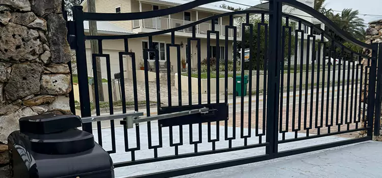 Swing Gate Opener with Keypad North Valley Stream